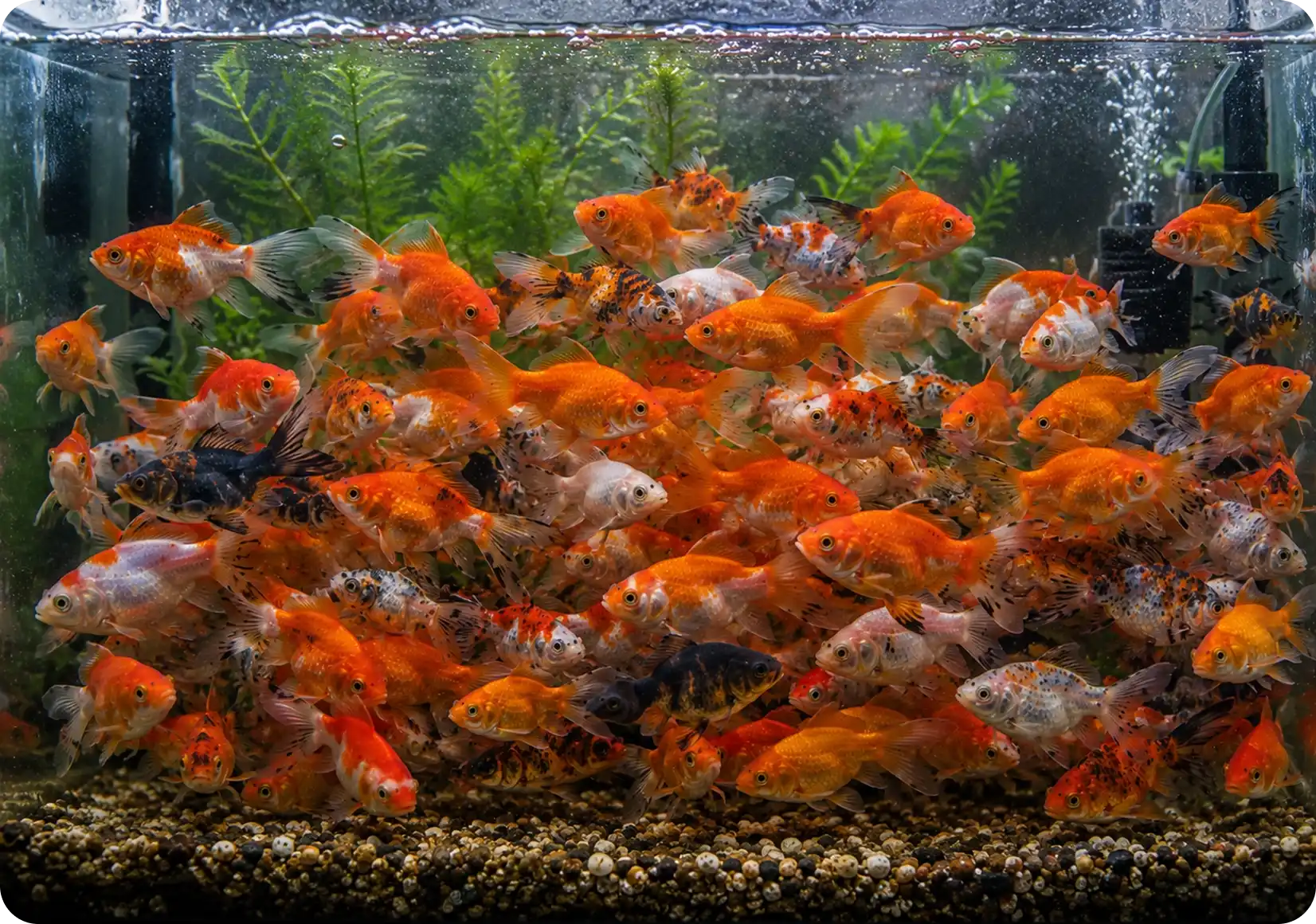 Overcrowding in the Aquarium